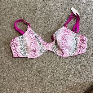 Victoria secret pink cheetah print bra